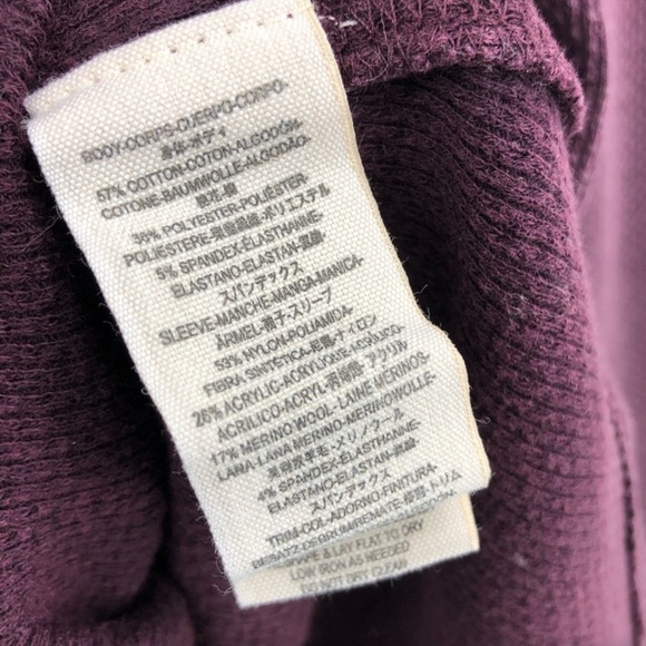 Free People Art School Boho Fitted Thermal EUC - Medium - Picture 3 of 9